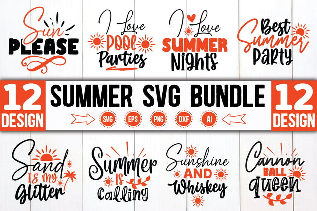 Summer SVG Bundle SVG Ariyan 