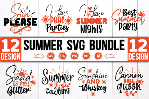 Summer SVG Bundle SVG Ariyan 