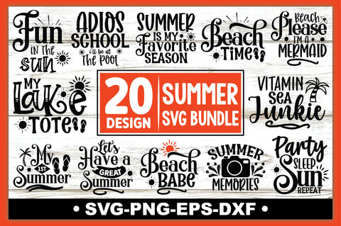 Summer SVG Bundle SVG Ariyan 