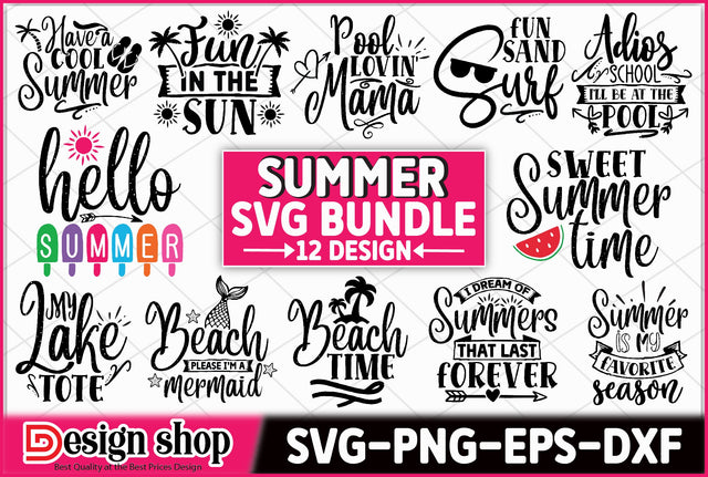 Summer SVG Bundle SVG Ariyan 
