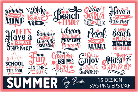 Summer SVG Bundle SVG Ariyan 