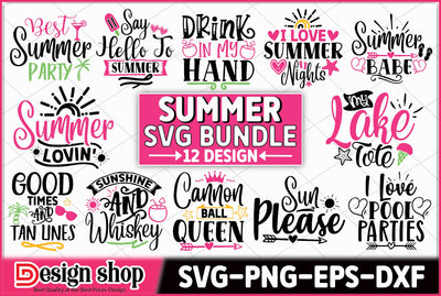 Summer SVG Bundle SVG Ariyan 
