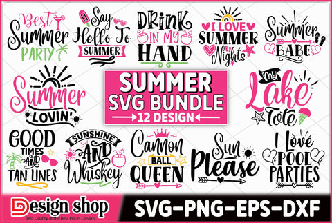 Summer SVG Bundle SVG Ariyan 