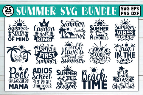 Summer SVG Bundle SVG Ariyan 