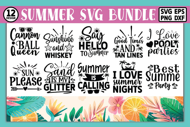 Summer SVG Bundle SVG Ariyan 