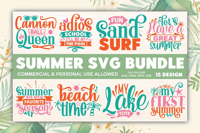 Summer SVG Bundle SVG Ariyan 