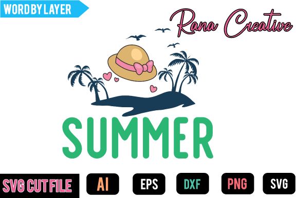 Summer SVG Bundle SVG BlackCatsMedia 