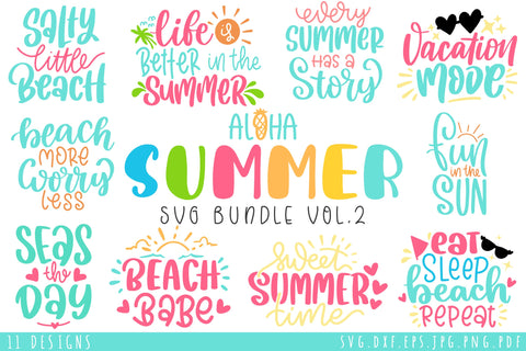 Summer SVG Bundle SVG dapiyupi store 