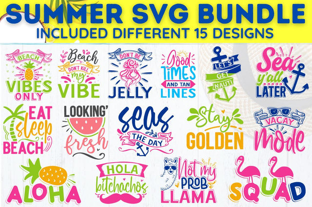 Summer SVG Bundle SVG Designangry 