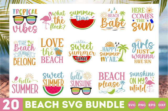 Summer SVG Bundle SVG Regulrcrative 