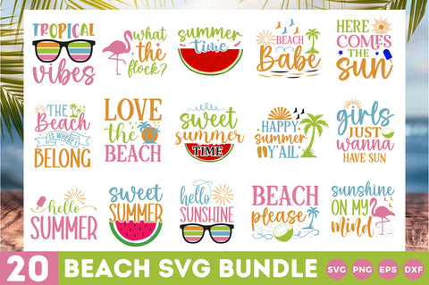 Summer SVG Bundle SVG Regulrcrative 