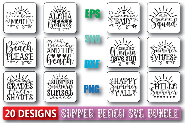 Summer SVG Bundle SVG Shahin alam 