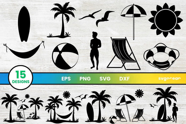 Summer SVG Bundle SVG SvgOcean 