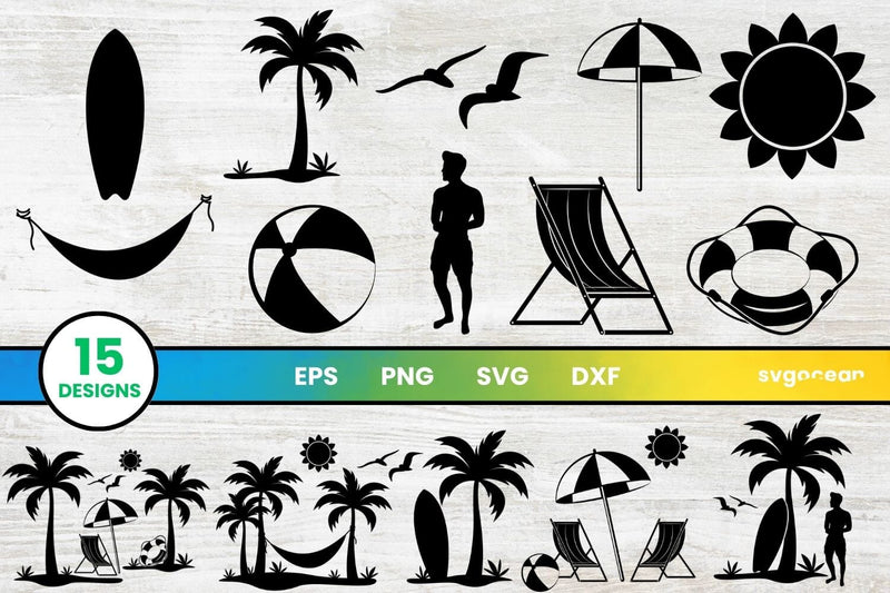 Summer SVG Bundle SVG SvgOcean 
