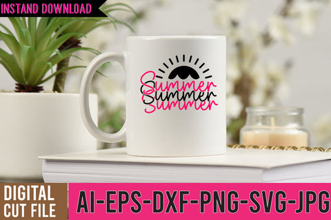 Summer SVG Cut File , Beach SVG Bundle , Beach SVG Quotes SVG BlackCatsMedia 