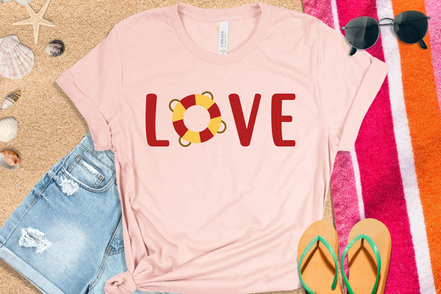 Summer SVG Cut File | Love SVG dapiyupi store 