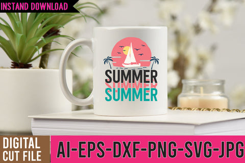Summer SVG Cut File | Summer SVG Bundle SVG BlackCatsMedia 