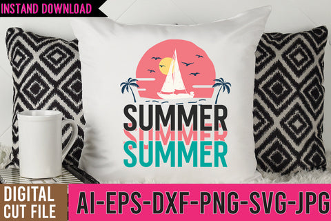 Summer SVG Cut File | Summer SVG Bundle SVG BlackCatsMedia 