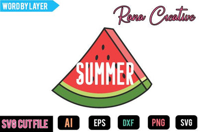 Summer SVG Cut File SVG BlackCatsMedia 