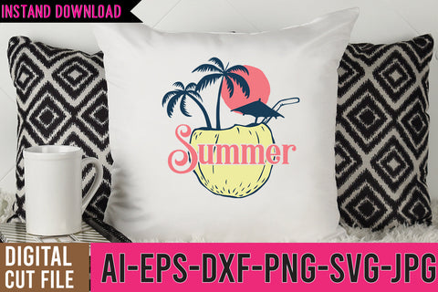 Summer SVG Cut File SVG BlackCatsMedia 