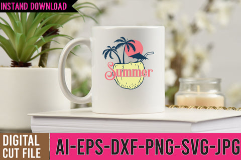 Summer SVG Cut File SVG BlackCatsMedia 