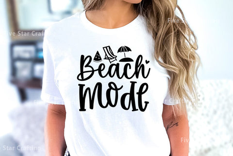 Summer SVG Design, Beach mode SVG FiveStarCrafting 