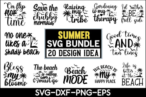 Summer Svg Design Bundle SVG md faruk hossain 