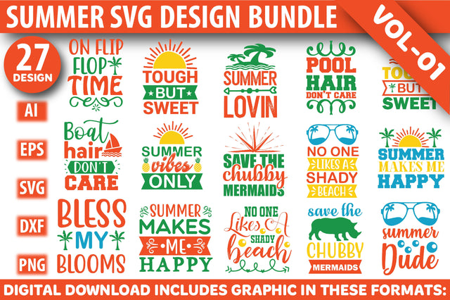 Summer Svg Design Bundle SVG Rupkotha 
