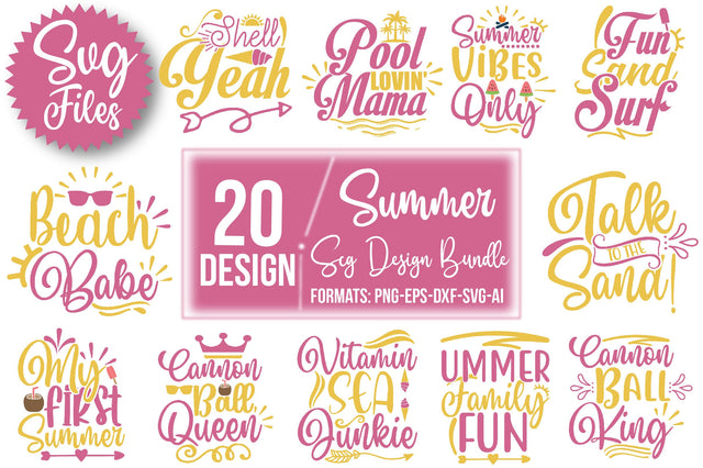 Summer Svg design Bundle SVG Rupkotha 