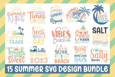 Summer Svg Design Bundle SVG Rupkotha 