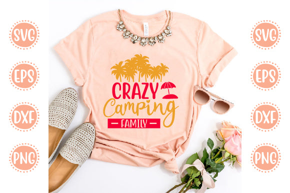 Summer Svg Design Crazy Camping Family SVG SH_Tee store 
