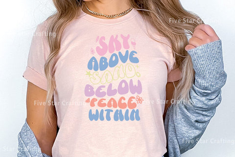 Summer SVG Design, Sky Above Sand Below Peace SVG FiveStarCrafting 