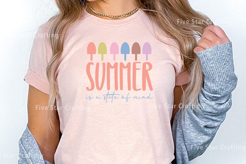 Summer SVG Design, Summer Is A State Of Mind SVG FiveStarCrafting 
