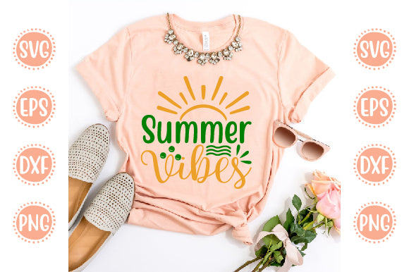Summer Svg Design Summer Vibes SVG SH_Tee store 