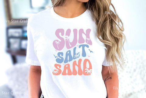 Summer SVG Design, Sun Salt Sand SVG FiveStarCrafting 