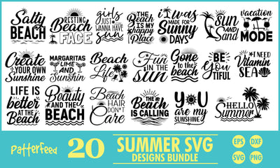 Summer SVG Designs Bundle SVG PatternFeed8 