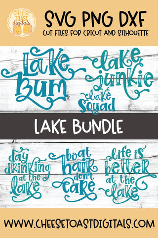Summer SVG | Lake Bundle SVG Cheese Toast Digitals 