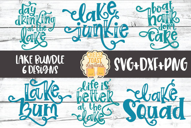 Summer SVG | Lake Bundle SVG Cheese Toast Digitals 