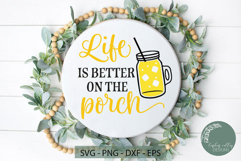 Summer SVG Round Sign Bundle-Round SVG Sign Bundle SVG Linden Valley Designs 