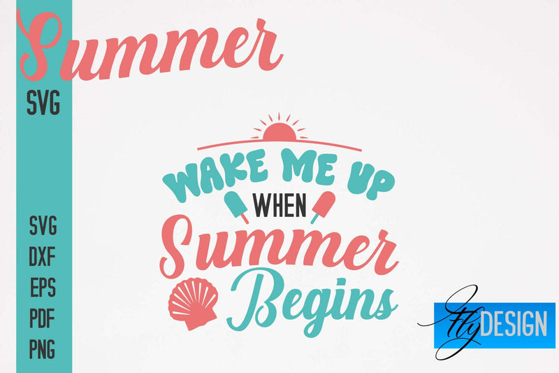 Summer SVG | Summer Quotes SVG Design | Sunny Days SVG SVG Fly Design 