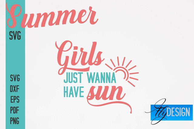 Summer SVG | Summer Quotes SVG Design | Sunny Days SVG SVG Fly Design 