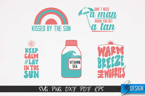 Summer SVG | Summer Quotes SVG Design | Sunny Days SVG v.1 SVG Fly Design 