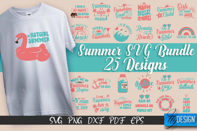 Summer SVG | Summer Quotes SVG Design | Sunny Days SVG v.1 SVG Fly Design 