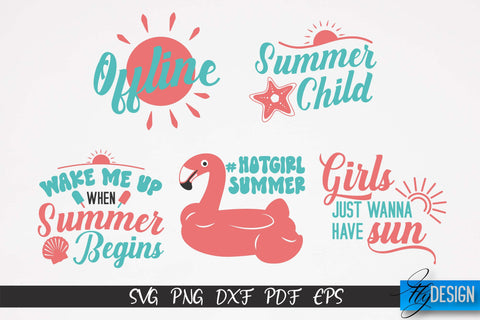 Summer SVG | Summer Quotes SVG Design | Sunny Days SVG v.1 SVG Fly Design 