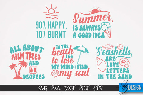 Summer SVG | Summer Quotes SVG Design | Sunny Days SVG v.2 SVG Fly Design 