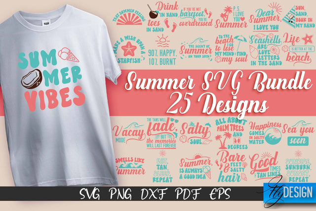 Summer SVG | Summer Quotes SVG Design | Sunny Days SVG v.2 SVG Fly Design 