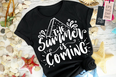 Summer SVG The Summer Is Coming Quotes SVG dapiyupi store 
