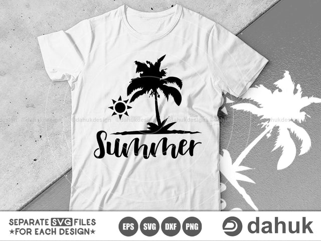 Summer SVG, Tropical Vacation, Girl Sunglasses, Cut file, for silhouette, svg, eps, dxf, png, clipart, cricut design space, Vacation svg SVG dahukdesign 