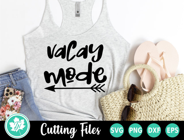 Summer SVG | Vacation SVG | Vacay Mode SVG SVG TrueNorthImagesCA 