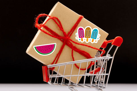 Summer Sweets Printable Stickers PNG Bundle Sublimation Regulrcrative 